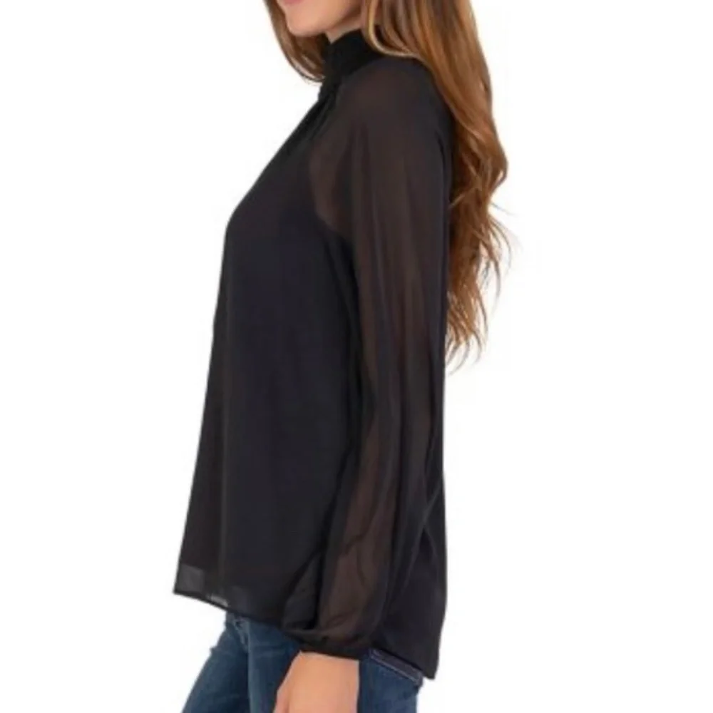 { Joie } - Limited Edition Long Sleeve Smocked Blouse - Picture 2 of 4